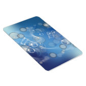 Fantasy Glass Musiknoten Magnet (Rechte Seite)