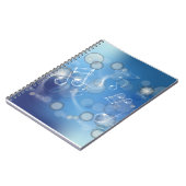 Fantasy Glass Musiknoten Notizblock (Linke Seite)