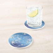 Fantasy Glass Musiknoten Untersetzer (Seite)