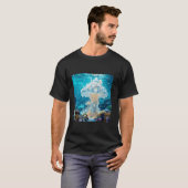 Fantasy Glass Toadstool House T-Shirt (Vorne ganz)