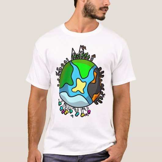 Fantasy Globe Shirt (Vorderseite)