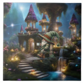 Fantasy-Gnom-Welt Fliese (Vorderseite)