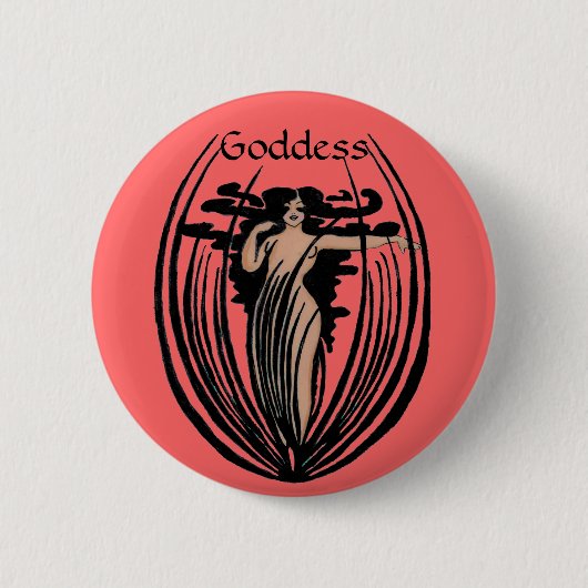 Fantasy Goddess Button (Vorderseite)