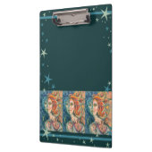 Fantasy Goddess Clipboard mit Mond und Sun Klemmbrett (Links)