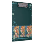 Fantasy Goddess Clipboard mit Mond und Sun Klemmbrett (Rechts)