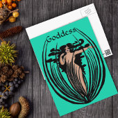 Fantasy Goddess Postcard Postkarte