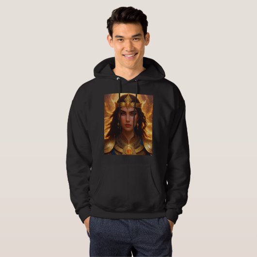 Fantasy Golden Queen Hoodie (Vorne ganz)