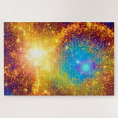 Fantasy Golden Star Explosion Puzzle (Horizontal)
