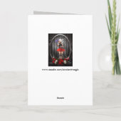 Fantasy Goth Puppenkarte Karte (Rückseite)