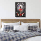 Fantasy Goth Puppenkunst Leinwand Art (Insitu (Schlafzimmer))