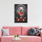Fantasy Goth Puppenkunst Leinwand Art (Insitu (Wohnzimmer))