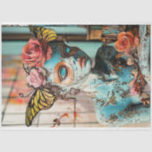 Fantasy Gothic Gargoyle Butterfly Wings Decoupage Seidenpapier (Vorderseite)