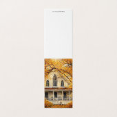 Fantasy Gothic-Revival Carpenter House Folded Card (Außenseite Aufgefaltet)