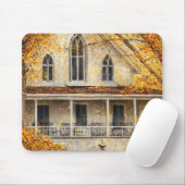 Fantasy Gothic-Revival Carpenter House  Mousepad (Mit Mouse)