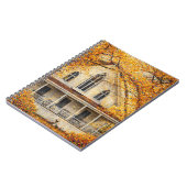 Fantasy Gothic-Revival Carpenter House  Notizblock (Linke Seite)