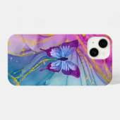 Fantasy Graphic Art Butterfly iPhone Hülle (Rückseite (Horizontal))
