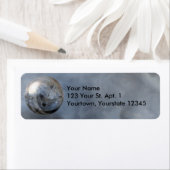 Fantasy Grau Wolf Crystal Ball Magic Animal (Insitu)