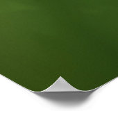 Fantasy Green Yellow Fraktal Blume Poster (Ecke)