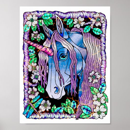 Fantasy Grunge Forest Gewerkschaft Art Poster (Vorne)