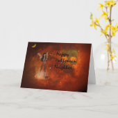 Fantasy Halloween Card für Nachbarschaft Karte (Gelbe Blume)
