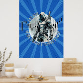 Fantasy-Handelsdesign | Cyberpunk | Selbstwachstum Poster (Küche)