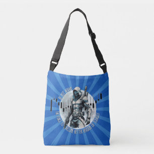 Fantasy-Handelsdesign Cyberpunk Selbstwachstum Tragetaschen Mit Langen Trägern