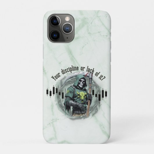 Fantasy-Handelsdesign | Sensenmann |  Motivation Case-Mate iPhone Hülle (Rückseite)