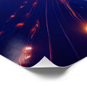 Fantasy Highway Lass es leuchten Poster (Ecke)