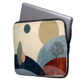 Fantasy Hills Landschaft Laptopschutzhülle (Vorderseite Links)