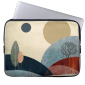 Fantasy Hills Landschaft Laptopschutzhülle (Vorderseite)