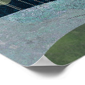 Fantasy Hills Landschaft Poster (Ecke)