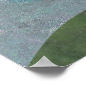 Fantasy Hills Landschaft Poster (Ecke)