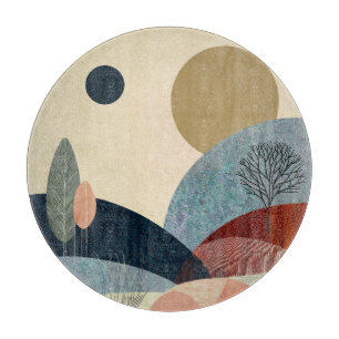Fantasy Hills Landschaft Schneidebrett
