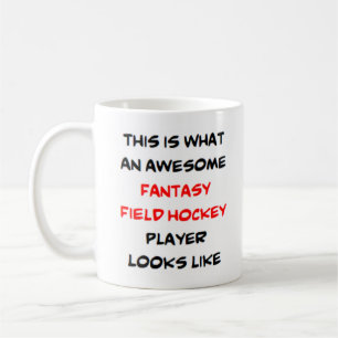 Fantasy-Hockey-Spieler, phantastisch Kaffeetasse