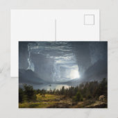Fantasy-Höhle Postkarte (Vorne/Hinten)