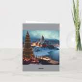 Fantasy Holidays Card Dankeskarte (Rückseite)