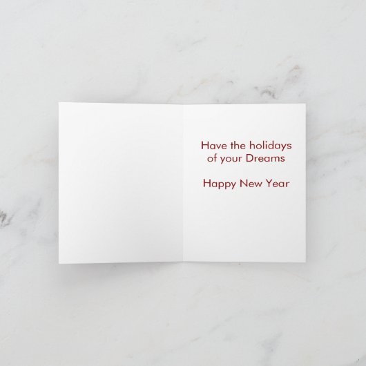 Fantasy Holidays Card Dankeskarte (Innenseite)