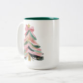 Fantasy Holidays Zweifarbige Tasse (Vorderseite Links)