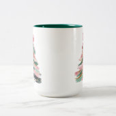 Fantasy Holidays Zweifarbige Tasse (Mittel)