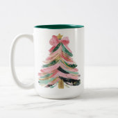 Fantasy Holidays Zweifarbige Tasse (Links)