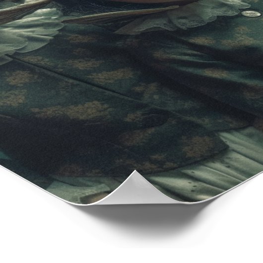 Fantasy Horror Fish Twins Poster (Ecke)