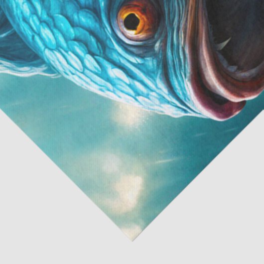 Fantasy Horror Monster Dekoupage Seidenpapier (Detail)