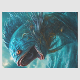 Fantasy Horror Monster Dekoupage Seidenpapier