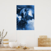 Fantasy Horse Edgar Allan Poe Poster (Küche)