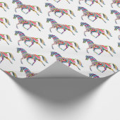 Fantasy Horse Giftwrap Geschenkpapier (Ecke)