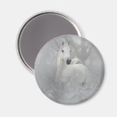 Fantasy Horse Magnet (Vorderseite/Rückseite)