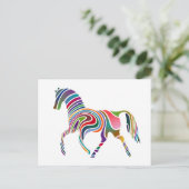 Fantasy Horse Postkarte (Stehend Vorderseite)