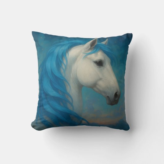 Fantasy Horse throw cushion Kissen (Vorderseite)
