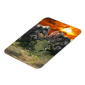 Fantasy Horses: Black Magic Magnet (Linke Seite)