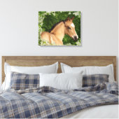 Fantasy Horses: Blume Leinwanddruck (Insitu (Schlafzimmer))